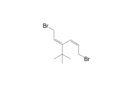 (2E,4Z)-1,6-bis(bromanyl)-3-tert-butyl-hexa-2,4-diene