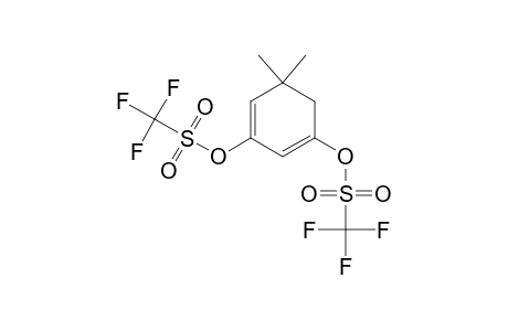 Methanesulfonic acid, trifluoro-, 5,5-dimethyl-1,3-cyclohexadiene-1,3-diyl ester