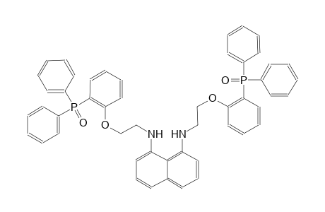 N~1~,N~8~-bis{2-[2-(diphenylphosphoryl)phenoxy]ethyl}-1,8-naphthalenediamine