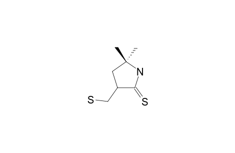 3-MERCAPTOMETHYL-5,5-DIMETHYL-PYRROLIDINE-2-THIONE