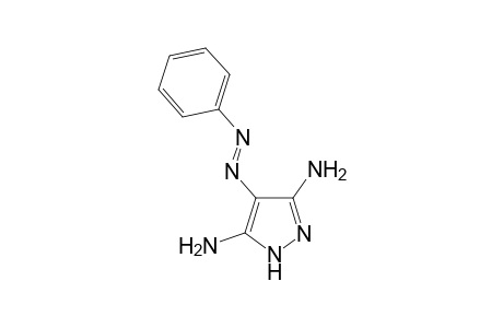 4-[(E)-Phenyldiazenyl]-1H-pyrazole-3,5-diamine