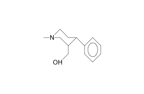 cis-4-Phenyl-1-methyl-3-piperidinemethanol