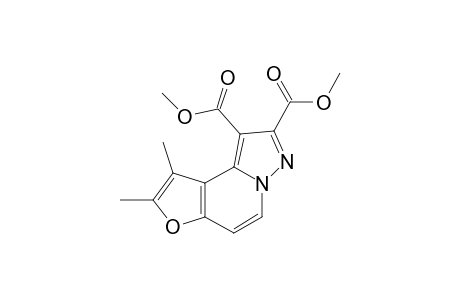 Dimethyl 8,9-dimethylfuro[3,2-c]pyrazolo[1,5-a]pyridine-1,2-dicarboxylate
