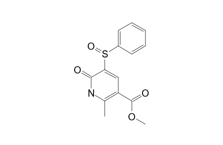 5-METHOXYCARBONYL-6-METHYL-3-PHENYLSULFINYL-2-PYRIDONE