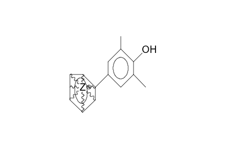 (4-Hydroxy-3,5-dimethyl-phenyl)-tropylium cation