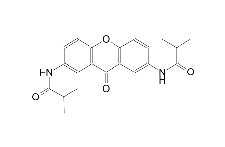 propanamide, 2-methyl-N-[7-[(2-methyl-1-oxopropyl)amino]-9-oxo-9H-xanthen-2-yl]-