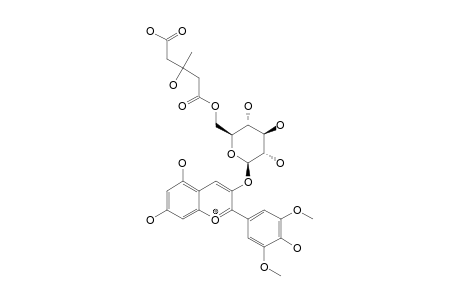 MALVIDIN-3-[6-(3-HYDROXY-3-METHYLGLUTAROYL)-GLUCOPYRANOSIDE]