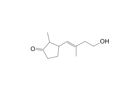 2-Methyl-3-(4-hydroxy-2-methyl-1-butenyl)cyclopentanone