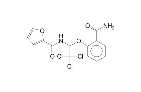 N-(1-[2-(Aminocarbonyl)phenoxy]-2,2,2-trichloroethyl)-2-furamide
