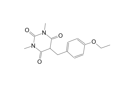 2,4,6(1H,3H,5H)-pyrimidinetrione, 5-[(4-ethoxyphenyl)methyl]-1,3-dimethyl-