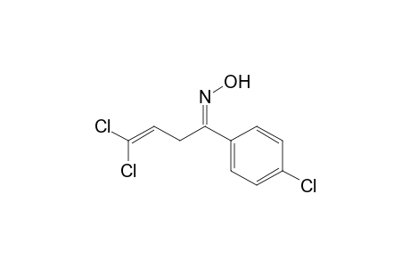 2,2-Dichlorovinyl-4'-chloroacetophenone oxime