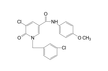 5-CHLORO-1-(m-CHLOROBENZYL)-1,6-DIHYDRO-6-OXO-p-NICOTINANISIDIDE