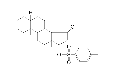 (5alpha)-15-methoxyandrostan-17-yl 4-methylbenzenesulfonate