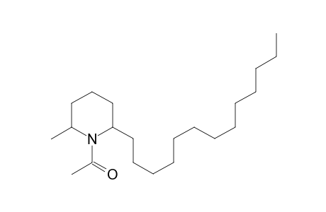 1-(2-Methyl-6-tridecyl-piperidin-1-yl)-ethanone