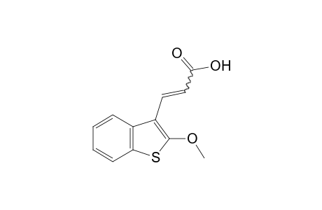 2-methoxybenzo[b]thiophene-3-acrylic acid