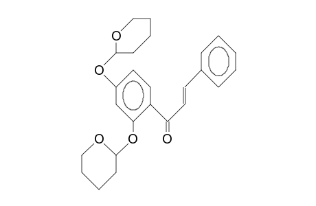 2',4'-Bis(tetrahydro-pyran-2-yl-oxy)-chalcone