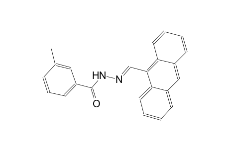 benzoic acid, 3-methyl-, 2-[(E)-9-anthracenylmethylidene]hydrazide