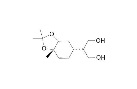 1-Methyl-1,2-(2',2'-dimethyl-1',3'-dioxolane)-4-[(dihydroxymethyl)methyl]-5-cyclohexene