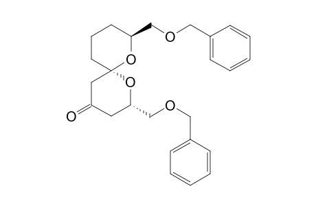 (2S,6S,8S)-2,8-Bis[(benzyloxy)methyl]-1,7-dioxaspiro[5.5]undecan-4-one