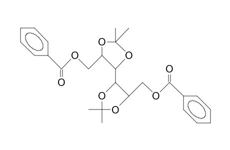 R,R-4,4'-Bis(2,2-dimethyl-5-benzoyloxymethyl-dioxolanyl)