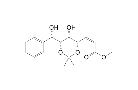 (Z)-Methyl-4,6-O-Isopropylidene-7-C-phenyl-L-ido-hept-2-enonate