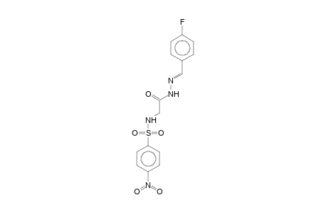 N-[(E)-(4-fluorobenzylidene)amino]-2-(nosylamino)acetamide