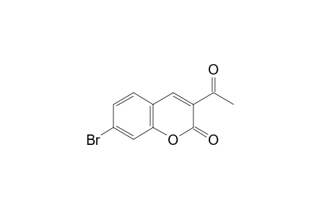 2H-1-Benzopyran-2-one, 3-acetyl-7-bromo-