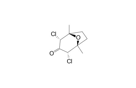 ENDO-2,ENDO-4-DICHLORO-1,5-DIMETHYL-8-OXABICYCLO-[3.2.1]-OCTAN-3-ONE