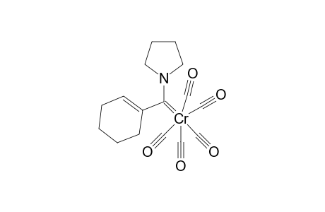 Cyclohexenyl pyrrolidino chromium carbene complex