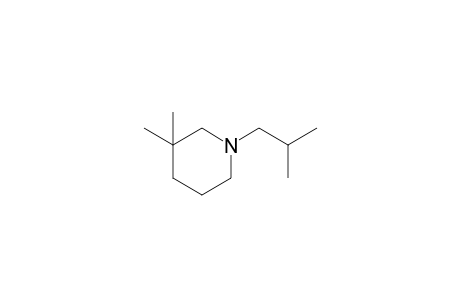 3,3-dimethyl-1-isobutylpiperidine