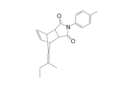4-(4-methylphenyl)-10-(1-methylpropylidene)-4-azatricyclo[5.2.1.0~2,6~]dec-8-ene-3,5-dione