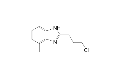 2-(3-Chloropropyl)-4-methyl-1H-benzimidazole
