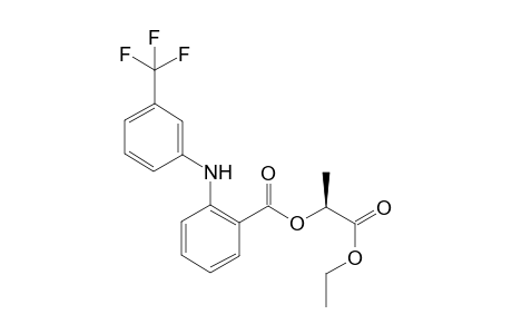 (S)-2-{2-(3((Trifluormethyl)phenyl)-amino)-benzoyloxy}-propionicacidethylester