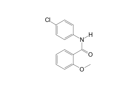 N-(4-chlorophenyl)-2-methoxybenzamide