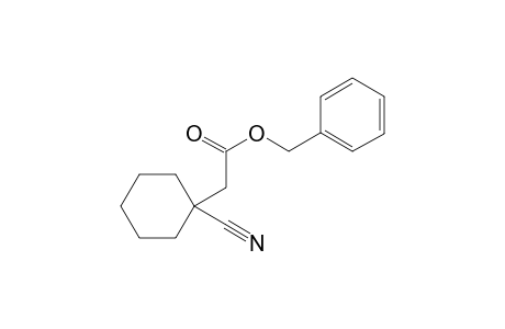 Benzyl (1-Cyanocyclohexyl)acetate