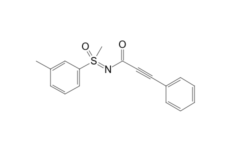 N-[Methyl(oxo)(m-tolyl)-lamda6-sulfaneylidene]-3-phenylpropiolamide