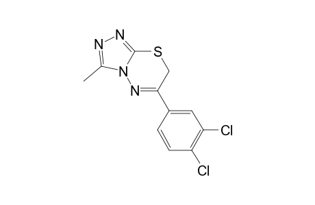 6-(3,4-Dichloro-phenyl)-3-methyl-7H-[1,2,4]triazolo[3,4-b][1,3,4]thiadiazine