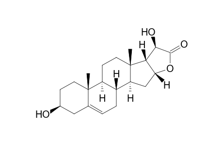 (20R)-3beta,20-Dihydroxy-17alpha-pregn-5-en-21,16alpha-carbolactone