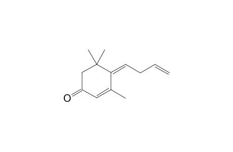 (E) and (Z)-4-(But-3-enylidene)-3,5,5-trimethylcyclohex-2-enone