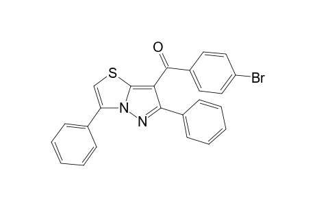 7-(4-Bromobenzoyl)-3,6-diphenylpyrazolo[5,1-b]hiazole