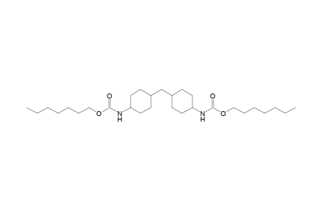 carbamic acid, [4-[[4-[[(heptyloxy)carbonyl]amino]cyclohexyl]methyl]cyclohexyl]-, heptyl ester