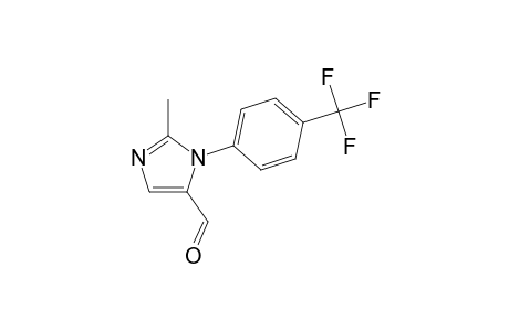 2-Methyl-1-(4-(trifluoromethyl)phenyl)-1H-imidazole-5-carbaldehyde