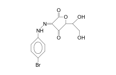 Dehydro-ascorbic acid, 4-bromo-phenylhydrazone