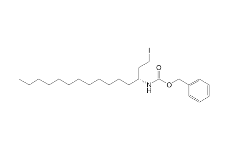 (phenylmethyl) N-[(3R)-1-iodanylpentadecan-3-yl]carbamate