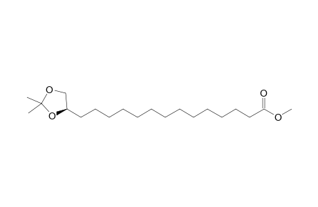 (R)-2,2-Dimethyl-4-[13-(methoxycarbonyl)tridecyl]-1,3-dioxolane