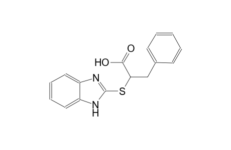 benzenepropanoic acid, alpha-(1H-benzimidazol-2-ylthio)-