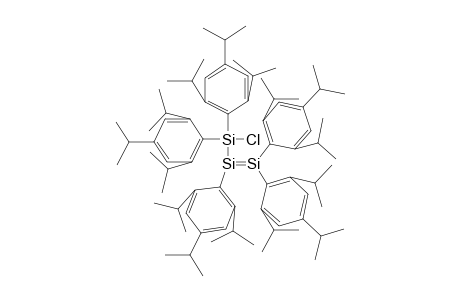 3-Chloro-1,1,2,3,3-pentakis(2',4,6,-triisopropylphenyl)trisil-1-ene