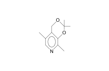 2,2,5,8-Tetramethyl-4H-M-dioxino(4,5-C)pyridine