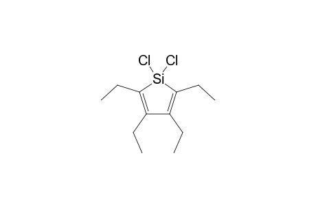 1,1-DICHLORO-2,3,4,5-TETRAETHYL-1-SILACYLOPENTADIENE;[CL2SIC4ET4]