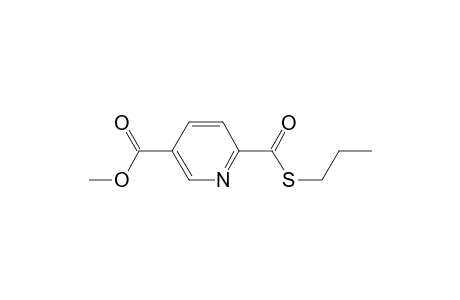 Methyl propyl pyridine-5-carboxylate-2-carboxythiolate